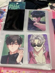 Bomtoon BL韓漫攻受小卡、台歷小卡(梨花、殺戮關係、哥胖、鬼胎、士麥那