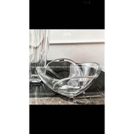 Tô pha lê bốn múi trơn 25cm Bohemia Crystal