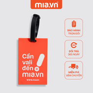 Thẻ treo hành lý Mia Luggage tag S Orange nhỏ gọn tiện dụng chống thất lạc hành lý