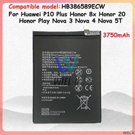 HB386589ECW For Huawei P10 Plus/Nova 3/ Nova 3i/V10 /Nova 5T /L29 Battery Replacement