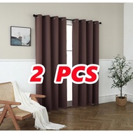 2026 NEW 2PCS Blackout Curtain Thickened Blinds 4.6ft Width X5.6ft 7.2ft 8.5ft 9.8ft Lengh Curtains 