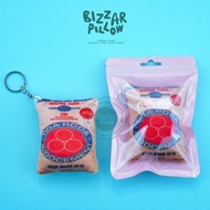 GANTUNGAN Bizzarpillow Cement Motif Keychain BZ420