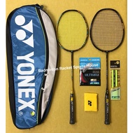 Yonex DUORA 8XP 10LT & VOLTRIC ZZ-FORCE II Badminton Value Set