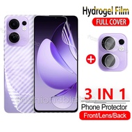 3 in 1 Hydrogel For Oppo Reno 13 F pro 13F 13pro 1 3 Reno13 F Reno13F Reno13 pro Reno13pro Front Bac