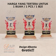 Piala Mobile Legends, Trophy Mobile Legends, Piala MLBB UK. 20X10 J012