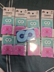 (包郵) 韓國 氣候卡 氣候同行卡 交通 t money