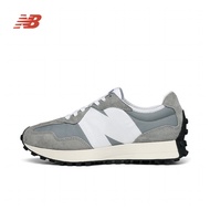 [กล่องเดิม] new Balance 327 running shoes mens and womens sports and leisure shoes - Yuanzu grey - สไตล์เดียวกับห้าง