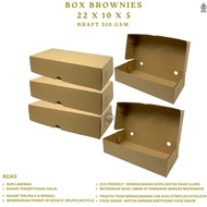 Brownies Box Brownies Box 22x10x5 (B11K3-22X10X5)