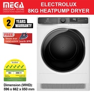ELECTROLUX EDH803J5WC 8KG HEAT-PUMP DRYER (5 TICKS) | Free E6SI3-61MN Steam Iron
