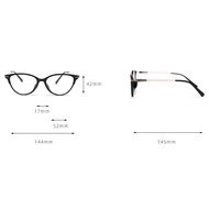 Women's Cat Glasses -0.25-0.5-0.75-1.0-1.25-1.5-1.75-2.0-2.25-2.5-2.50-3.0-3.25 Degree Women's Minus