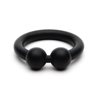 Sport Fucker - Bull Ring Silicone Cock Ring (Black) / Sex Toy for Men / Enhancer / Delayer