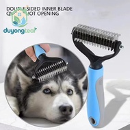 [duy-t] Professional Pet Deshedding Hair Brush Efficient Knot Remover Easy to Operate Grooming Tool 