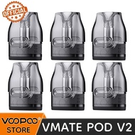 Official VOOPOO Vmate Cartridge V2 3ml Pod Cartridge For Vmate Kit