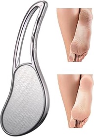 Glass Callus Remover for Feet, Glass Foot File, Foot Scrubber Dead Skin Remover, 2 in-1 Nano Crystal