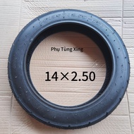 14×2.50 lốp không săm xe đạp điện xe máy điện 14inches Phù hợp với các mẫu xe đạp điện sử dụng cỡ lố