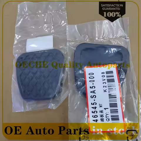 2PCS 46545 SA5 000 Car Accessories Brake Clutch Pedal Pad Rubber Cover 46545-SA5-000 46545SA5000 Fit