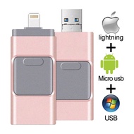 USB Flash Drive For iPhone X/8/7/7 Plus/6/6s/5 ipad PENDRIVE 8GB 16GB 32GB 64GB 128GB Pen drive Memo