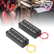 MUSLADY 5 สาย Humbucker Pickup ความไวสูง Humbucker Pickup สำหรับกีตาร์เบส