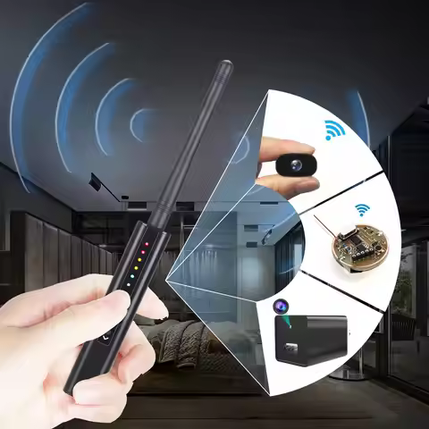 Mini Anti Spy Wireless RF Signal Detector GPS Tracker Hidden Camera Eavesdropping Device Anti Candid