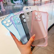 Matte Shockproof Case For Xiaomi Poco F7 F6 F5 X7 X6 X5 Pro F7 Ultra Poco C75 C65 C40 Transparent Ca