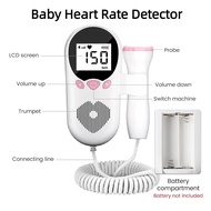 Baby Ultrasonic Heart Rate Detector, Fetal Heart Rate Monitor, Fetal Doppler, 3mhz