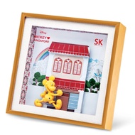SK Jewellery Mickey's Shophouse Adventure 999 Pure Gold Plated Figurine