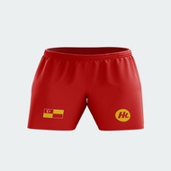 SELANGOR MEN'S SPECIAL GUSSET RUGBY SHORTS RED