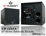 SUBWOOFER AKTIF 12 INCH CRIMSON CR 1255 A CR 1255A CR-1255A ORIGINAL