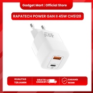 RAPAtech POWER GaN II Fast Charging 45W ch5120 - Charger45W only