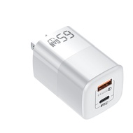 KUULAA sạc nhanh GaN Charger 65W Quick Charge 4.0 3.0 USB Type C QC PD USB Charger Portable Fast Cha