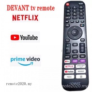 NEW Original For DEVANT LCD LED TV Player Television Remote Control Multifunction About YouTube NETFLIX prime video Devant 50 inches UltraHD 4k smart tv 50UHD201