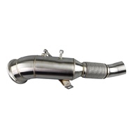Brushed 304 Stainless Steel Catless Exhaust Gen3 5'' B58 Downpipe for LCI G20 G22