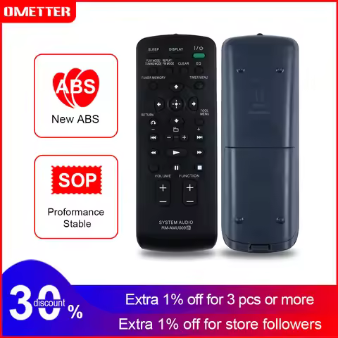 RM-AMU009 RM-AMU012 RM-AMU053 RM-AMU166 HI/FI remote control for sony home theater GTK-X1BT RDH-GTK1