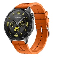 สายนาฬิกาซิลิโคนสำหรับนาฬิกา Huawei GT 4 46มม. สายรัด GT4 GT2 Pro GT3 46มม. GT สายรัดข้อมือสายนาฬิกาข้อมือ2e