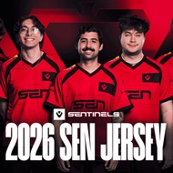 [Customizable] 2026 Sentinels Pro Jersey. VCT VALORANT SEN E-sport TShirt.