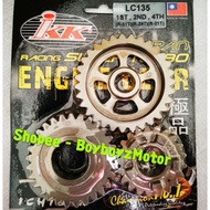 LC135 ENGINE RACING GEAR SET 1ST 2ND 4TH  BRAND IKK