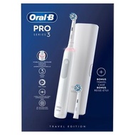 ✅現貨 Oral-B Pro 3 3500 電動牙刷(白色)(附1 個 CrossAction刷頭+旅行盒) 平行進口