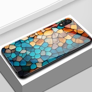 Case For VIVO Y85 Y85A V9 V9 Pro V9 Youth Z1 Z1i Z3x Phone Pebble Glass Shell Shockproof