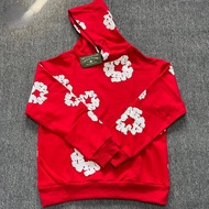 Cross-border Kapok Foam Loose Hooded Vests Mens High Street American Hip Hop Street Casual Suit Y2k 