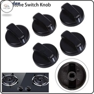 OGO 1/2/5Pcs Hob Knobs, General Plastic Handle Gas Stove Cooker Control Knob, For Benchtop Burner Ra