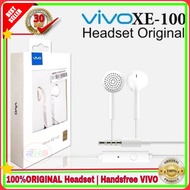 Headset earphone VIVO Y17 Y53 Y83 Y93 original 100% VIVO XE 100