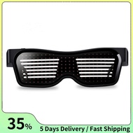 LED Glasses Dynamic LED Glasses Glowing Party Glasses DIY Light Up Glasses