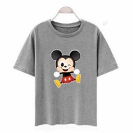T Sirt Women Blouse Perempuan Kawaii Short Sleeve T Cartoon Printing Printing O-Neck T-shirts Moistu