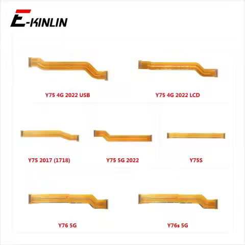 Main Motherboard LCD Display Connector Flex Cable For Vivo Y76s Y75s Y76 Y75 4G 5G 2017 2022
