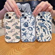 Ocean Shark Dolphin Print Case For Honor 400 Pro 600 Lite 200 MAGIC 7 90X6D X8D X5C X9D X7D X8C X9B 