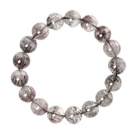 【正佳珠寶】黑超七 頂級聚寶盆黑超七雲母 11.4-11.8mm