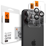 SPIGEN 2 Pack ฟิล์มกระจกเลนส์กล้องสำหรับ iPhone [Glas.tR EZ Fit Optik Pro - L Series] Easy Allignmen