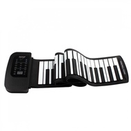 YQ5 KONIX PA61 Digital Display Rechargeable 61Keys 128 Tones 128 Rhythms Children Electronic Flexible Roll Up Piano Buil