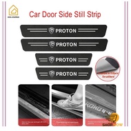 Carbon Fiber [4pc/set] Side Door Step Protector DIY Perodua Alza Axia Aruz myvi Bezza Viva Accessories