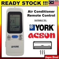 YORKACSON Air Cond Aircon Aircond Air Conditioner Remote Control Replacement (YK-03)